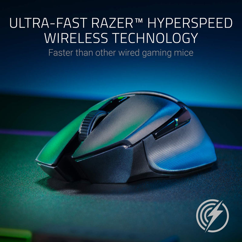 Razer Basilisk X HyperSpeed Wireless Optical Gaming Mouse - DELENordic.com