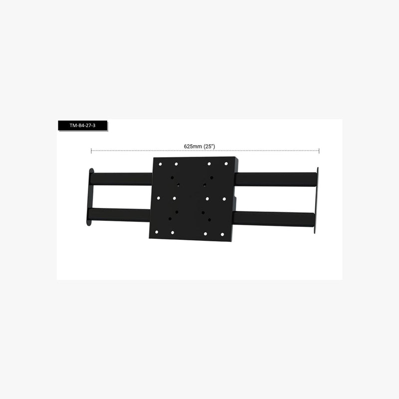 Trak Racer Add-on Side Arms for Triple Monitor Stand 34-45" - DELENordic.com