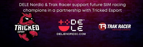 DELE Nordic & Trak Racer support future SIM racing champions in a partnership with Tricked Esport