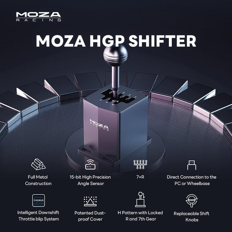 MOZA HGP Shifter - DELENordic.com