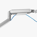 Alterzone Arm Momentum Heavy-duty monitorivarsi 17"-49" näytöille, hopea Alterzone Arm Momentum Heavy-duty monitorivarsi 17