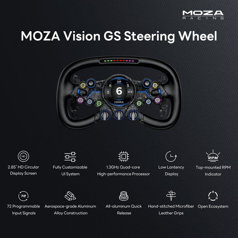 MOZA Vision GS Wheel MOZA Vision GS Wheel