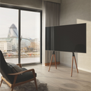 Alterzone Quad TV Floor Stand for 49"-70" TV's, Walnut - DELENordic.com Alterzone Quad golvstativ för 49