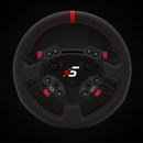 Simagic GT1 Rounded Steering Wheel with GT Pro Hub(K) | Shifter & Clutch Paddles - Leather - DELENordic.com Simagic GT1 Rounded Steering Wheel with GT Pro Hub(K) | Shifter & Clutch Paddles - Leather