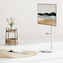 Alterzone Shift Monitor Floor Stand, White Alterzone Shift Monitor Floor Stand, White