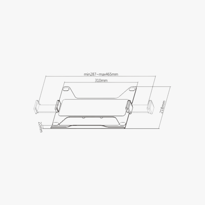 Alterzone Rise Lap 2 Aluminum Laptop Holder for Monitor Arms Alterzone Rise Lap 2 Aluminum Laptop Holder for Monitor Arms