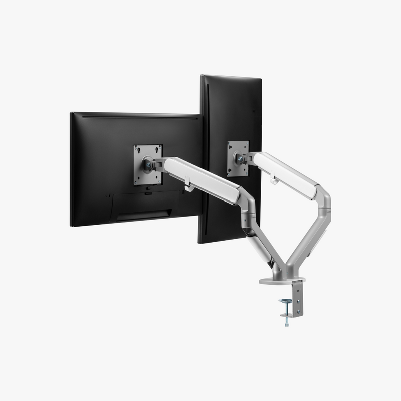 Alterzone Arm Chroma Duo Monitor Arm, White Alterzone Arm Chroma Duo monitorivarsi kahdelle 17