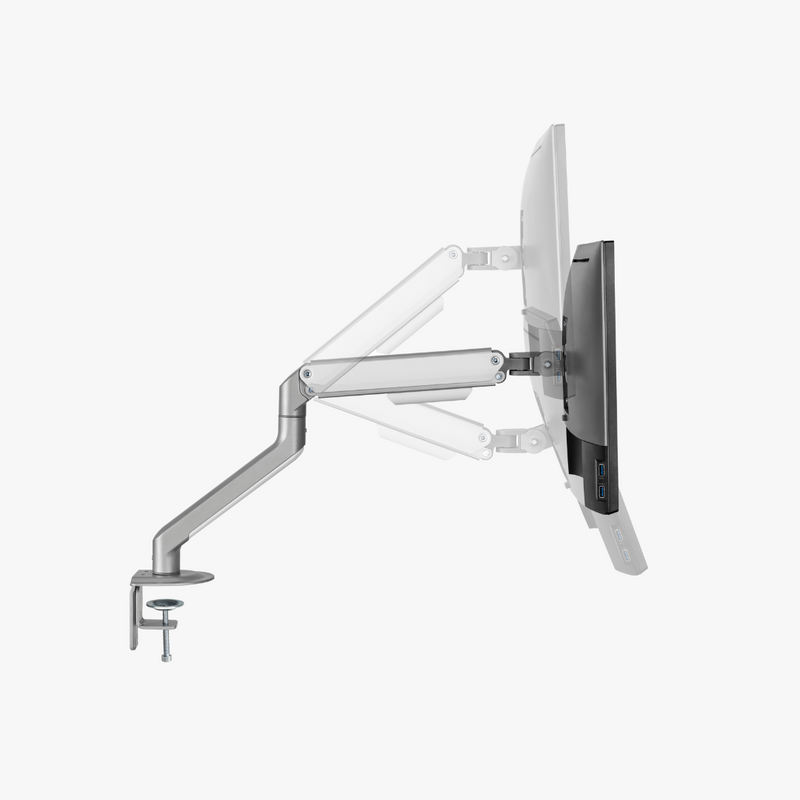 Alterzone Arm Lift Single Monitor Arm, White Alterzone Arm Lift Single monitorivarsi, valkoinen