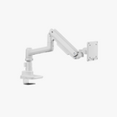 Alterzone Arm Luxe Heavy-duty Single Monitor Arm, White Alterzone Arm Luxe Heavy-duty Single monitorarm, vit