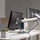 Alterzone Arm Chroma Single Monitor Arm, White Alterzone Arm Chroma Single monitorarm, vit