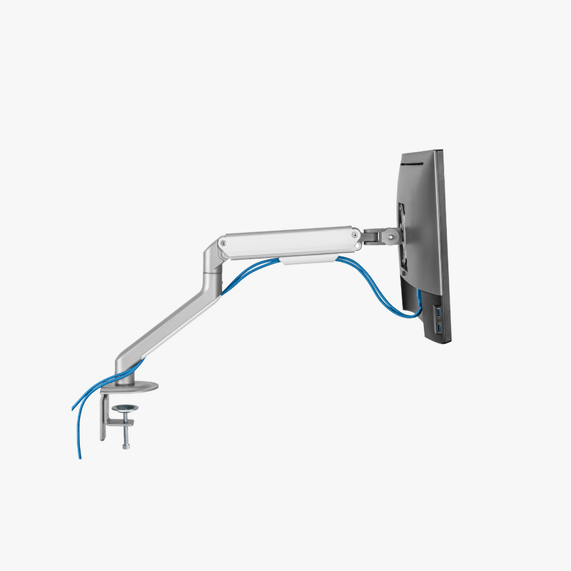 Alterzone Arm Lift Single Monitor Arm, White Alterzone Arm Lift Single monitorivarsi, valkoinen