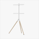 Alterzone Trio Easel TV Floor Stand for 45"-65" TVs, White - DELENordic.com Alterzone Trio golvstativ för 45