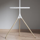 Alterzone Trio Easel TV Floor Stand for 45"-65" TVs, White - DELENordic.com Alterzone Trio golvstativ för 45