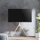 Alterzone Trio Easel TV Floor Stand for 45"-65" TVs, White - DELENordic.com Alterzone Trio golvstativ för 45