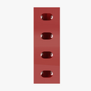 Trak Racer TR8020 SPARE CORNER BRACKET - 160 X 40MM - RED - DELENordic.com Trak Racer TR8020 Spare Corner Bracket - 160 X 40MM - Red