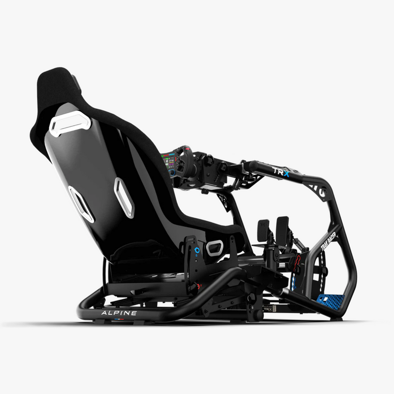 Trak Racer Alpine Racing TRX Simulator Black (monitor stand not included) - DELENordic.com Trak Racer Alpine Racing TRX Simulator (monitorställ ingår ej)