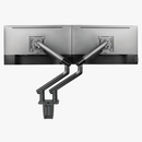 Alterzone Arm Duo Aluminum Monitor Arm, Space Gray - DELENordic.com Alterzone Arm Duo monitorarm i aluminium för dubbla 17