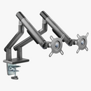 Alterzone Arm Duo Aluminum Monitor Arm, Space Gray - DELENordic.com Alterzone Arm Duo monitorarm i aluminium för dubbla 17