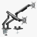 Alterzone Arm Duo Aluminum Monitor Arm, Space Gray - DELENordic.com Alterzone Arm Duo monitorarm i aluminium för dubbla 17