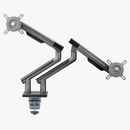 Alterzone Arm Duo Aluminum Monitor Arm, Space Gray - DELENordic.com Alterzone Arm Duo monitorarm i aluminium för dubbla 17