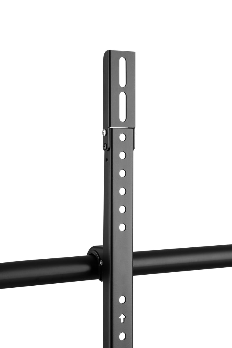 Alterzone Steel TV Floor Stand for 49"-70" TVs, Black Alterzone Steel TV Floor Stand for 49