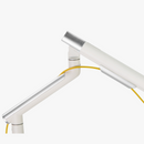 Alterzone Arm Duo USB Aluminum Monitor Arm, 2 x USB 3.0 Ports, White - DELENordic.com Alterzone Arm Duo USB monitorarm i aluminium för dubbla 17