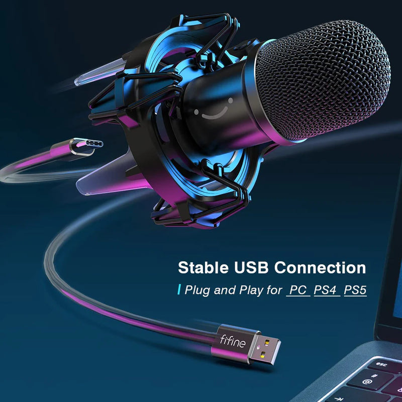 Fifine x DELE K651 USB Microphone Bundle - DELENordic.com