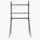 Alterzone Quad TV Floor Stand for 49"-70" TV's, Walnut - DELENordic.com Alterzone Quad golvstativ för 49