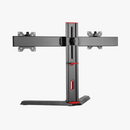 Alterzone Pro Duo Gaming Monitor Stand, Black - DELENordic.com Alterzone Pro Duo gamingmonitorstativ för dubbla 17