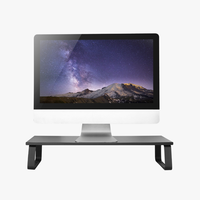 Alterzone Rise 2 Desktop Monitor Stand, Black - DELENordic.com Alterzone Rise 2 Desktop Monitor Stand, Black