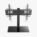 Alterzone Slim 7g Compact TV Stand with Glass Base for 37"-70" TVs, Black - DELENordic.com Alterzone Slim 7g Compact stativ med glasbas för 37