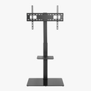 Alterzone Slim 7g TV Stand with Glass Base for 37"-70" TVs, Black - DELENordic.com Alterzone Slim 7g golvstativ med glasbas för 37