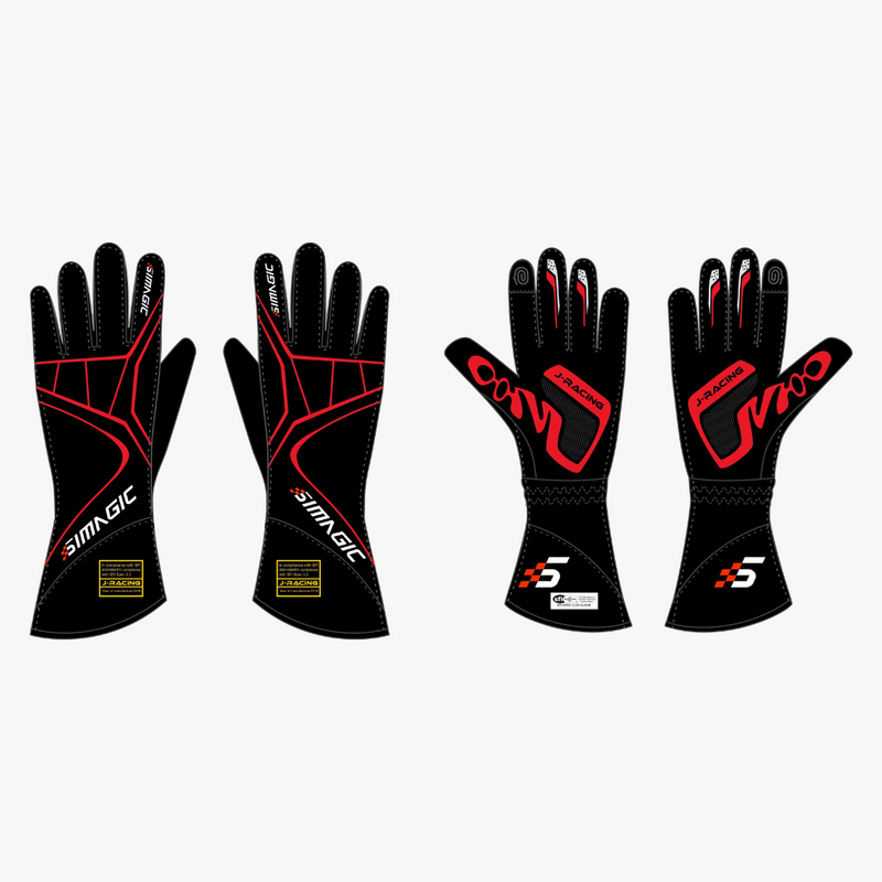 Simagic Logoed Gloves - DELENordic.com Simagic Racing -hanskat