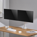 Alterzone Arm Luxe Heavy-duty Duo Monitor Arm, White - DELENordic.com Alterzone Arm Luxe Heavy-duty Duo monitorarm, vit