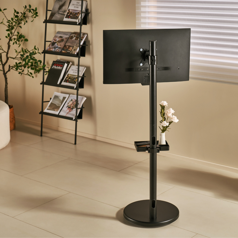 Alterzone Shift Monitor Floor Stand, Black Alterzone Shift Monitor Floor Stand, Black