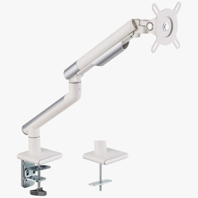 Alterzone Arm One Aluminum Monitor Arm, White - DELENordic.com Alterzone Arm One alumiininen monitorivarsi 17