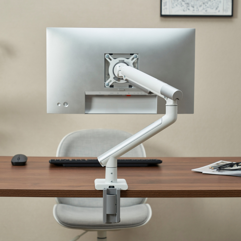 Alterzone Arm One Aluminum Monitor Arm, White - DELENordic.com Alterzone Arm One monitorarm i aluminium för 17