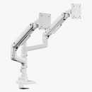 Alterzone Arm Luxe Heavy-duty Duo Monitor Arm, White - DELENordic.com Alterzone Arm Luxe Heavy-duty Duo monitorarm, vit