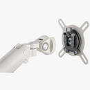 Alterzone Arm One Aluminum Monitor Arm, White - DELENordic.com Alterzone Arm One monitorarm i aluminium för 17