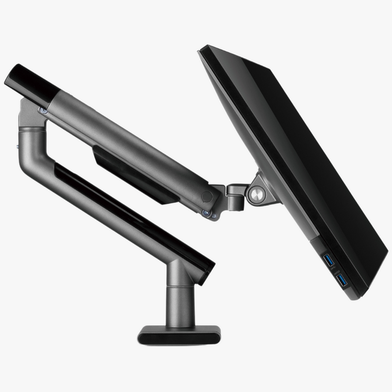 Alterzone Arm One Aluminum Monitor Arm, Space Gray - DELENordic.com Alterzone Arm One Aluminum Monitor Arm, Space Gray