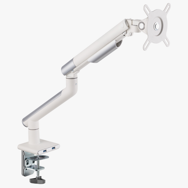 Alterzone Arm One USB Aluminum Monitor Arm, 2 x 3.0 USB Ports, White - DELENordic.com Alterzone Arm One USB alumiininen monitorivarsi 17