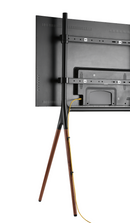 Alterzone Quad TV Floor Stand for 49"-70" TV's, Walnut - DELENordic.com Alterzone Quad golvstativ för 49