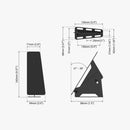 Trak Racer Universal Sim Racing Foot Rest - DELENordic.com Trak Racer Universal Sim Racing Foot Rest