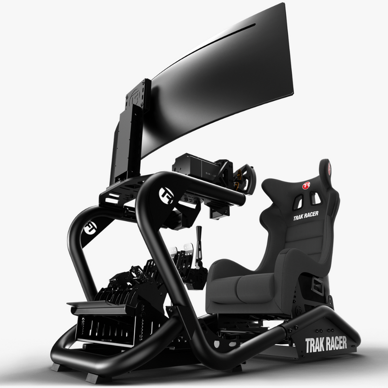 Trak Racer TR8 Pro Racing Cockpit with GT Seat (monitor stand not included) - DELENordic.com