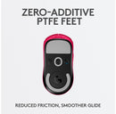 Logitech G PRO X Superlight Wireless Gaming Mouse, Magenta - DELENordic.com Logitech G PRO X Superlight Wireless Gaming Mouse, Magenta