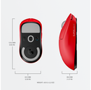 Logitech G PRO X Superlight Wireless Gaming Mouse, Red - DELENordic.com Logitech G PRO X Superlight Wireless Gaming Mouse, Red