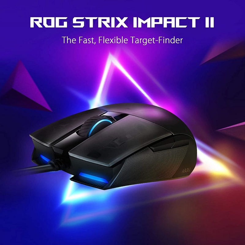 ASUS ROG Strix Impact II Gaming Mouse - DELENordic.com