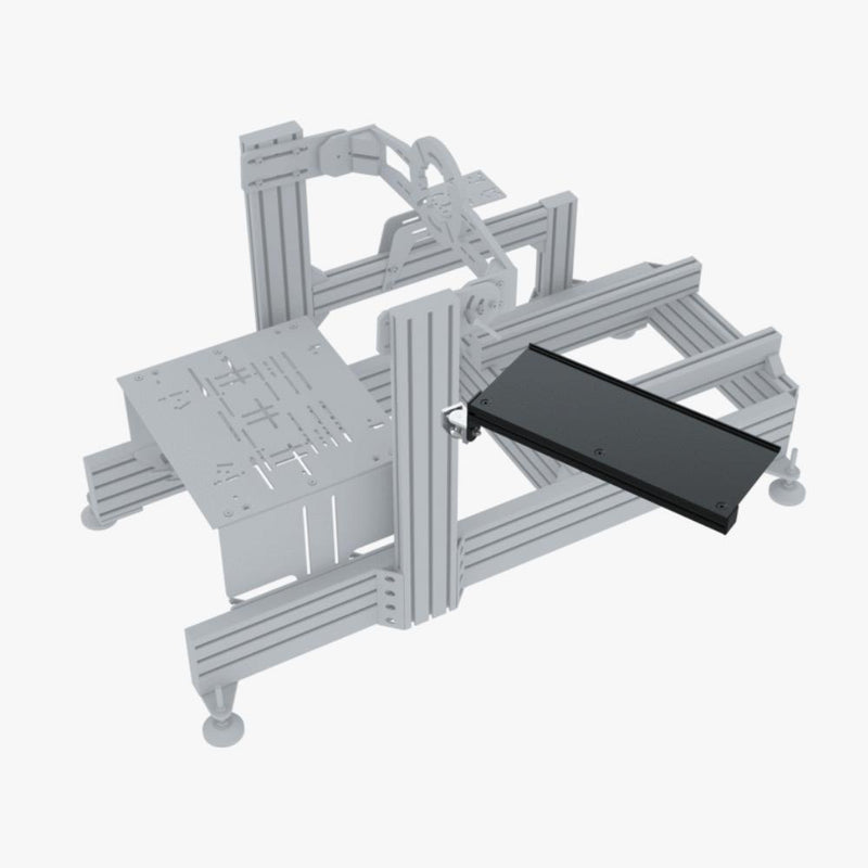 Trak Racer TR8020 Adjustable Keyboard Tray Upgrade Kit - Black - DELENordic.com