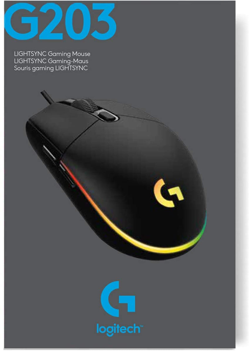 Logitech G203 Gaming Mouse - DELENordic.com