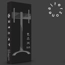 Alterzone Arc TV Floor Stand for 37"-70" TVs, Black - DELENordic.com Alterzone Arc golvstativ för 37